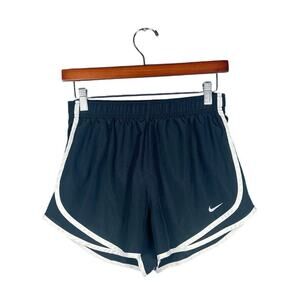 Nike Dri-Fit Shorts Women’s Medium Black/White Athletic Lined Activewear Running